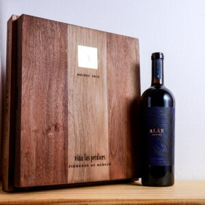 Alae Malbec estuche madera x 3
