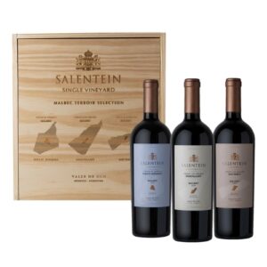 Estuche Madera Salentein Single Vineyard Terroir Selection
