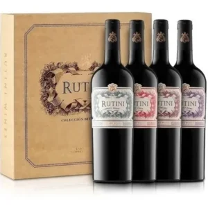 Estuche Rutini 4 Botellas Blend Diferentes