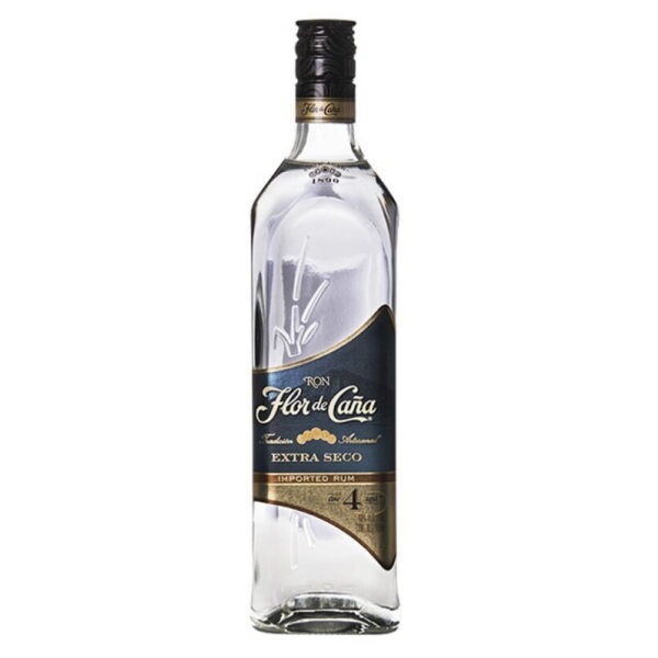 Ron Flor de Caña Extra Seco 4 Años