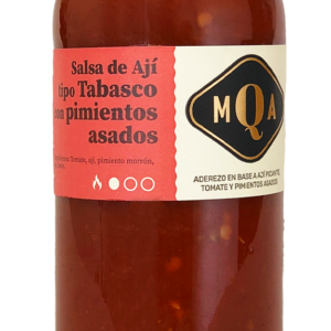 Salsa De Aji Tipo Tabasco Con Pimientos Asados