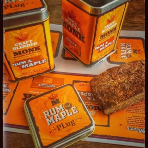 Tabaco Para Pipa Monk Lata Rum & Maple