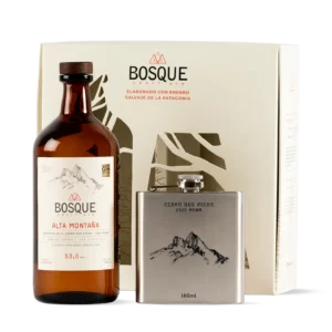 Estuche Carton Bosque Alta Montaña + Petaca