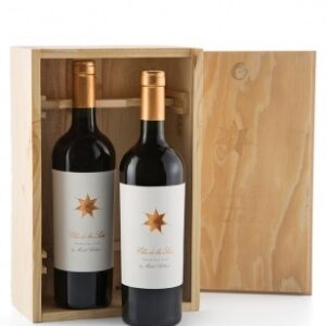 Estuche Madera Clos De Los Siete X2 Botellas 2020