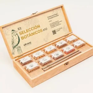 Caja de Madera Especias x10 Silvano