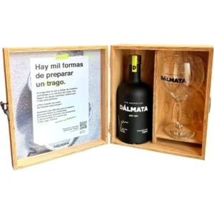 Estuche Madera Dalmata Exclusive + Copa