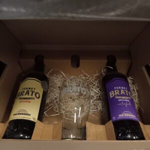 Estuche Brato Doble Clasico + Calafate + Vaso
