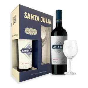 Santa Julia Magna + Copa en Estuche
